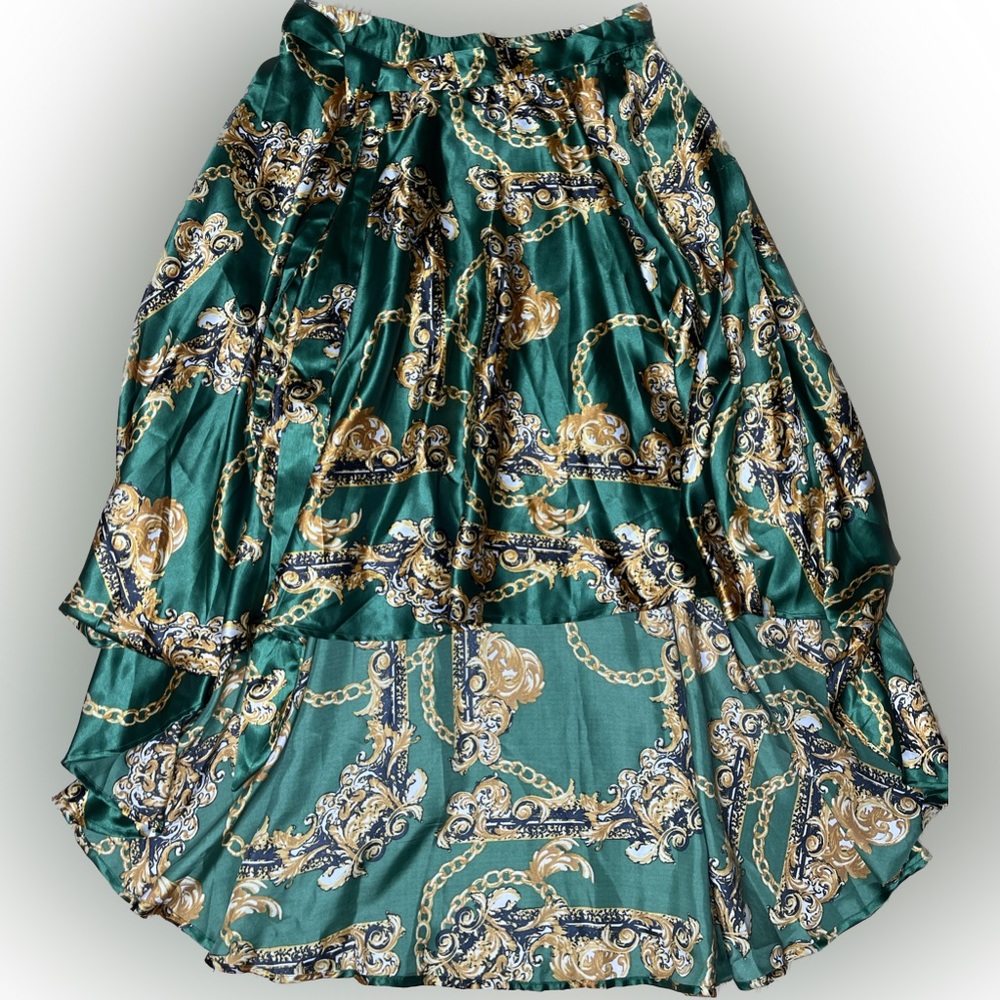 Ashley Stewart High Low Skirt Asymmetrical Skirt